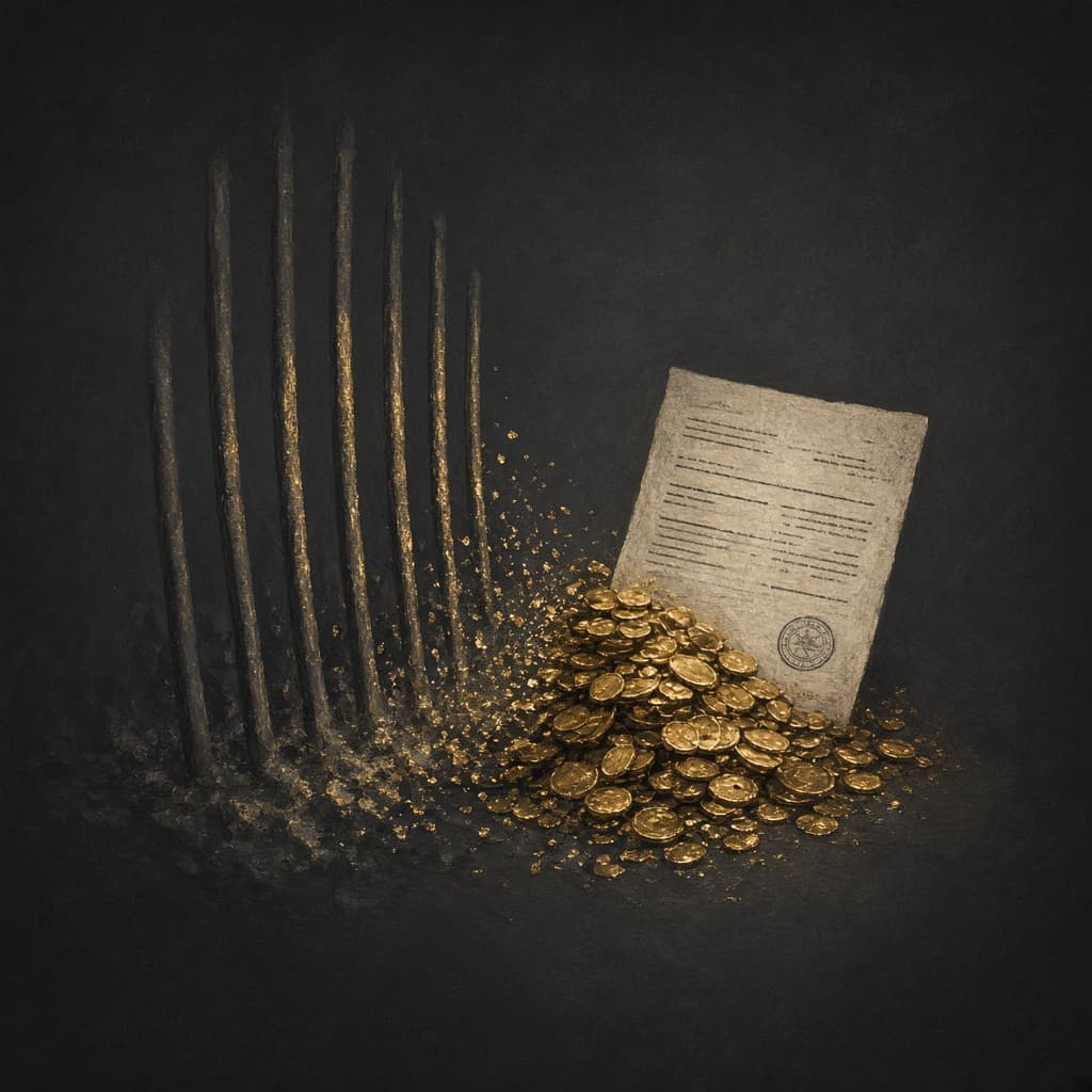 نماد محاسبهٔ آنلاین حبس بدل از جزای نقدی